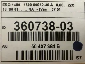 360738-03 Heidenhain Ero 1480 1500 Line Rotary Encoder Id New In Box