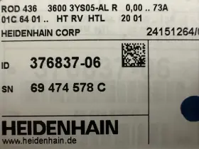 376837-06 Heidenhain Rod 436 3600 Line Rotary Encoder Id New In Box