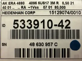 533910-42 Heidenhain Ak Era 4880 4096 Scanning Head 0.50 Meter Cable New In Box