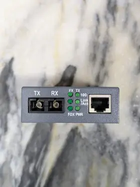 Htb-1100-2km Hexin Technologies Htb-1100 Netlink Series Fast Ethernet With Power Supply Fiber Media Converter #3