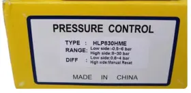 Hlp830hme Hezhou One Brand New Pressure Controller
