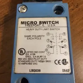 Lsq038 Honeywell Micro Switch Heavy Duty Limit