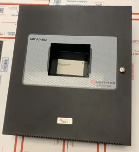 Nfw-50 Honeywell Notifier Control Box With One Key. Panel Only