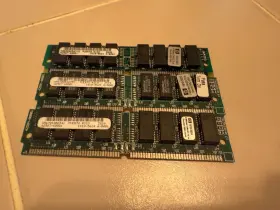 A2587-60001 Hp 1 X 1818-5624 Memory Module 4 Mbytes 1mx32 70ns Tested Working