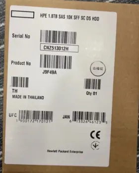 787649-001 Hpe J9f49a New Msa 1.8tb 2.5 Inch Sas 10k 12g Sff Bc Hdd Hard Drive