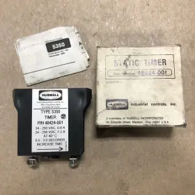 48424-001 Hubbell Type 5350 Timer .5-3.0 Seconds