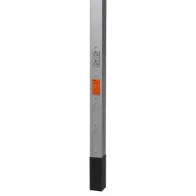 Hblpp10iga Hubbell Wiring Device-kellems Alum Service Pole Gray 10 Ft