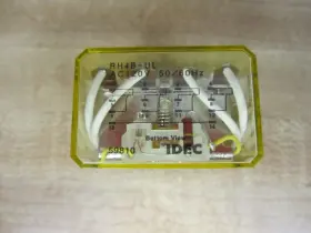 Rh4bulac120v Idec Rh4b-ul Ac120v Relay Rh4bulac120 Black Bottom #2