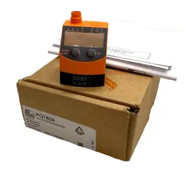 Pq7809 Ifm Efector Digital Pressure Sensor Spst -14.6 Psi 14.6 Pnp Compressed Air