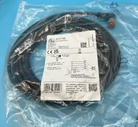Evc768 Ifm Cordset 5 Pin Receptacle Female