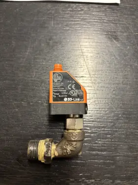 Pq3834 Ifm 1 Pq-010-khr18-kfpkg/as Pressure Sensor - Used