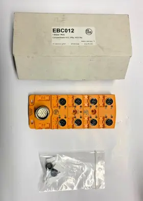 Sy5300-5nz1 Ifm Ebc012 Connector 8 Port Wiring Block Compactmodul M12 M23/19p Usa Ship