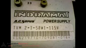 Tvm-2.1-50w1-115v Indramat Tvm 2-1-50w1-115v Servo Power Supply 115v #174182