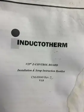 Inductotherm 808602a Control Z Board Version 7c Power Track
