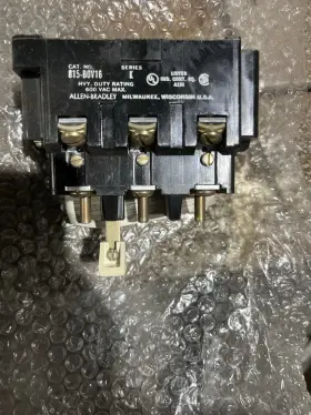 Knox50047366-815-bov16 Industrial Mro Allen-bradley 815-bov16 Overload Relay 3 Pole Manual Reset Nema Size 00-1 Ser K