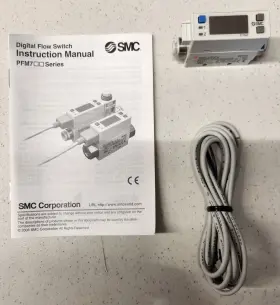 Knox90062231-pfm711-c6-b Industrial Mro Smc Pfm711-c6-b 24vdc Digital Flow Switch New Open Box Item