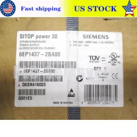 Mros08004912-6ep1437-2ba00 Industrial Mro Siemens 6ep1437-2ba00 400-500vac 30a Nsmp