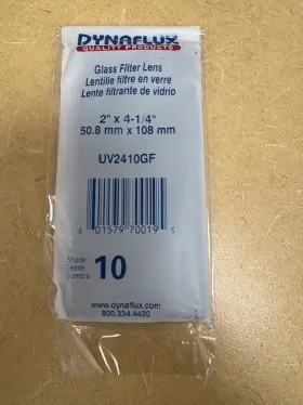 Uv2410gf Industrial Mro Dynaflux Heat Treated Glass Filter Plate 2 Inch X4/1/4 Nsmp