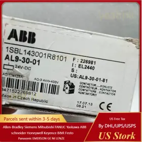 Al9-30-01 Industry One New Abb Dc Contactor 24vdc Quality Assurance /