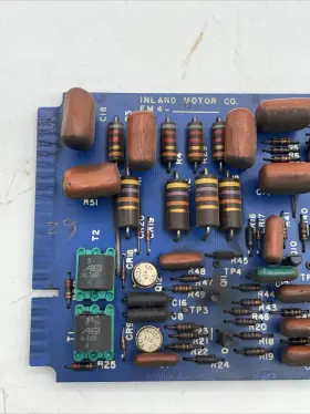 Em4-01 Inland Motor Corp Cnc Pulse Generator Circuit Board See Pics #2 Em4-01 Inland Motor Corp Cnc Pulse Generator Circuit Board See Pics #2