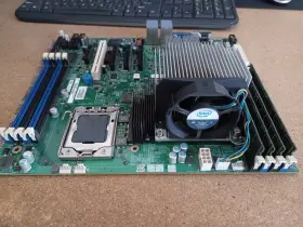 Intel S5500bc Server Motherboard With Cpu And Ram