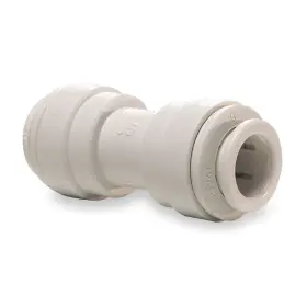 Pp0412w-pk10 John Guest Adapter Union Tube Od 3/8 Inch Pk10 1wtl9