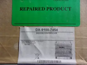 Dx-9100-7454 Johnson Controls Controller Factory Repaired #2