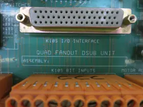 9184-601630 K-tron Rev C Quad Fanout Dsub Unit Board 9184601630 Weidmuller Ktron #2