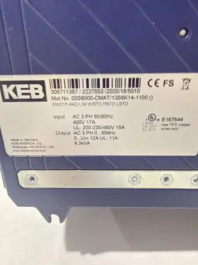 10s6k12-1100 Keb 00s6000-cmat/10s6k12-1100 Combivert Drive
