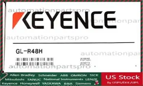 Gl-r48h Keyence 1set Built-in Pick-up T/r Safety Light Curtain Area Sensor