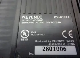 Kv-b16ta Keyence Npn Transistor Output Unit T15454 #3