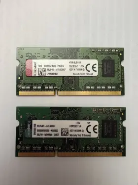 Pc3l-12800 Kingston Technology Kvr16ls11/4 8gb 2x4gb Ram - 1600mhz Ddr3l Laptop Memory