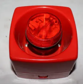 18-980369 Klaxon Syrex 5 Xn 32 Tone With Light 24vdc Used