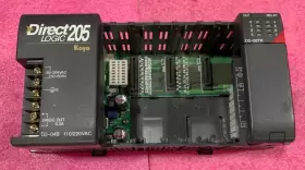 D2-08tr Koyo Electronics D2-04b Direct Logic 205 Chassis With Module