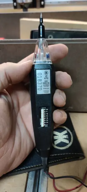 Plp-550 Kurz-kasch Inc. Lp-670 Programmable Logic Test Probe With Case And Instructions #2