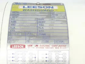 113020.00 Leeson Motor #3