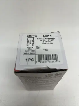 L2230c Legrand Pass And Seymour - 30 Amp 5 Wire 277/480v Twist Lock Connector