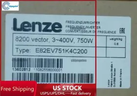 E82ev751-4c200 Lenze E82ev751k4c200 New Inverter 8200 Vector 0.75kw