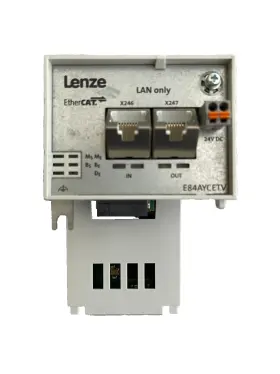 E84aycetv Lenze Inverter Communication Module Used And Cleaned Tested