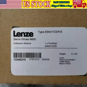 E94aycer Lenze One E94aycer/s Extension Module New In Box Expedited Shipping