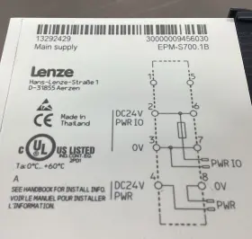 Epm-s130.1d.29 Lenze Ethercat Incl. Supply I/o Epm-s700.1b 3e-32 #3