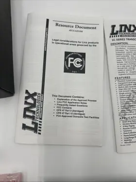 Tr-916-sc Linx General Ism Transceiver Module 916sc. 1999 Pcb-eval-sc V1 See Photos Untest #2