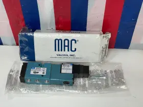 811c-pm-611jm-152 Mac 811cpm611jm152 Solenoid Valve 4 Way 800 Series 24vdc 1/4 Inch Nptf