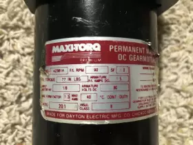 4z381a Maxi-torq Dc Gearmotor #3
