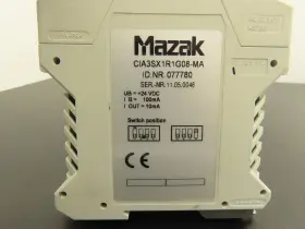 Cia3sx1r1g08-ma Mazak 077780 Interface Adaptor 24vdc Ip20 Din Mountable #2