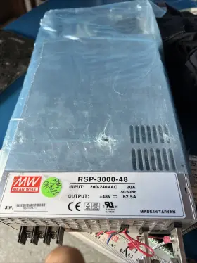 Rsp-3000-48 Meanwell Rsp300048 Used Power Supply