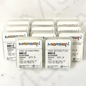 G1037628 Mersen Ggc1/2 Lot Of 11 Fuse 500ma 250v Packs 5