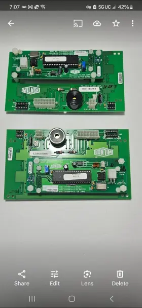 08bhepspct Milnor Washer Board