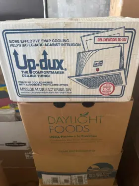 Dl-101 Mission Up-dux 7-1/4 Inch H Standard Ht. Assembled Vent For Ceiling Model