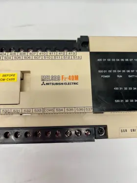 F2-40ms Mitsubishi Melsec F 2-40m Programmable Controller Powers Up #2